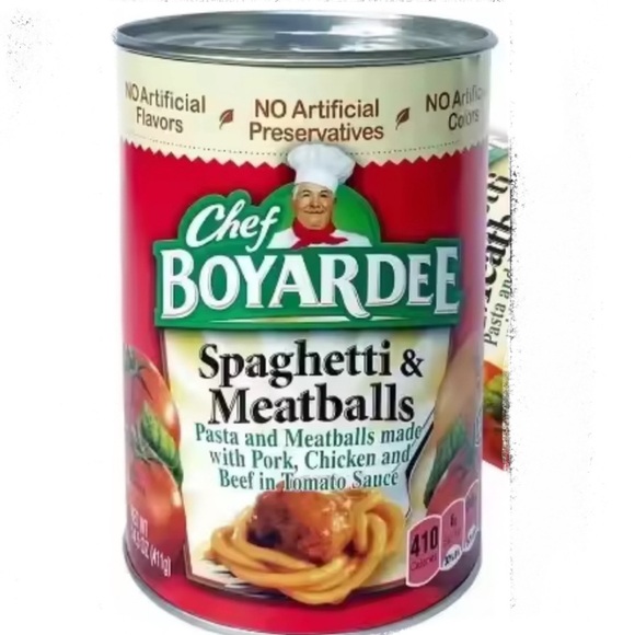chef boyardee Other - Chef Boyardee Spaghetti & Meatballs Can Safe
